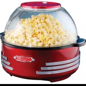 Nostalgia SP300RETRORED 24-Cup Retro Series Stirring Popcorn Maker